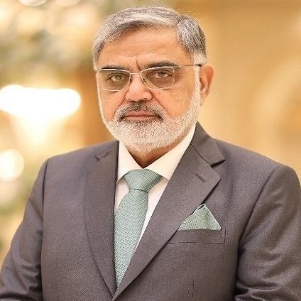 Dr. Farooq Ahmad Official Board of Trustees team portrait.”