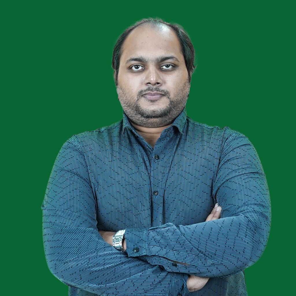 Shabeeh Hasan, Purchase Officer managing procurement and supply of goods