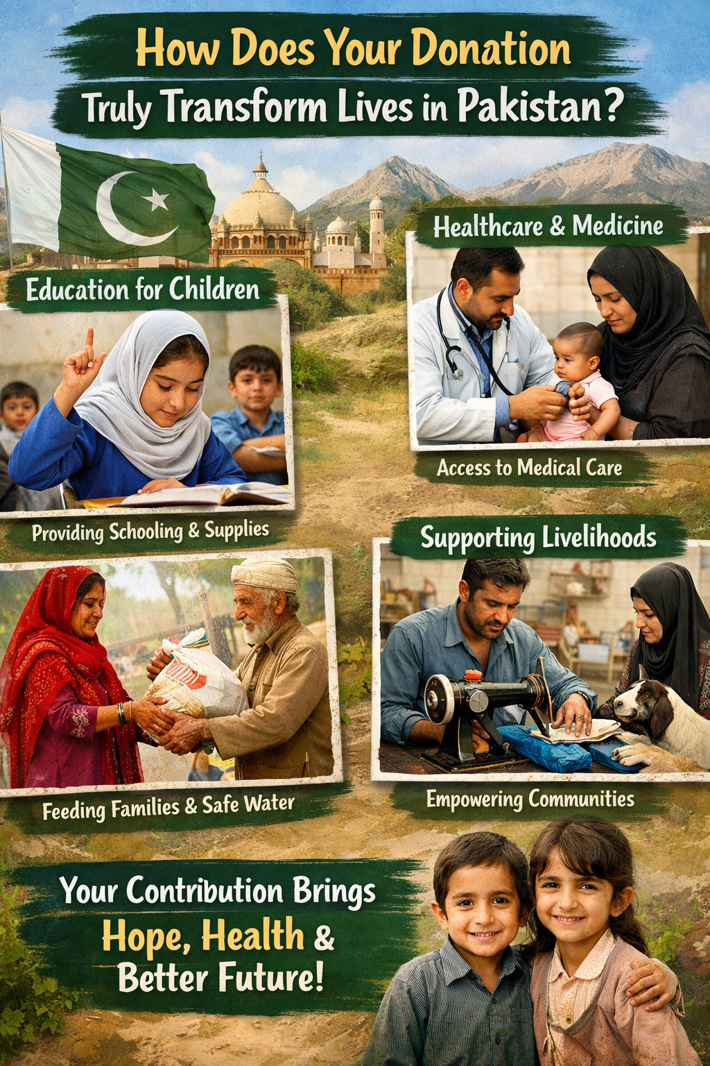 Support charity through your donation