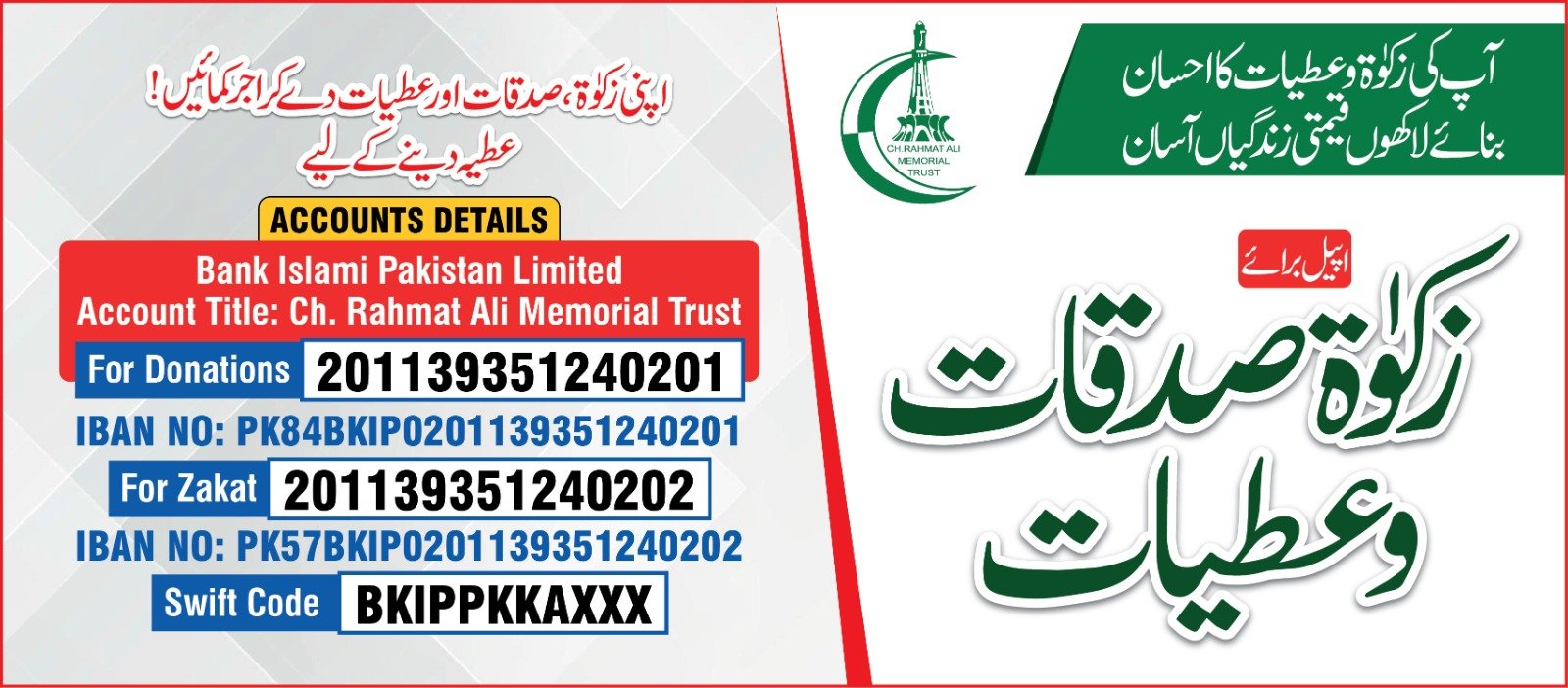 Charity organization supporting people in need